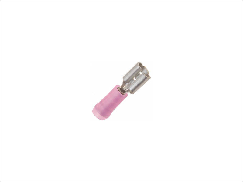 Quick Connect Female 18-22 AWG Crimp Connector - 0.187" (4.75mm) - Click Image to Close